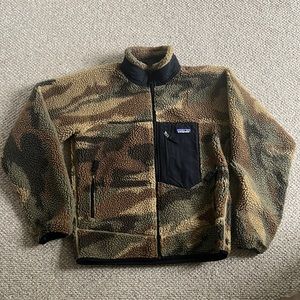 Mens Camo Classic Retro-X Fleece Jacket